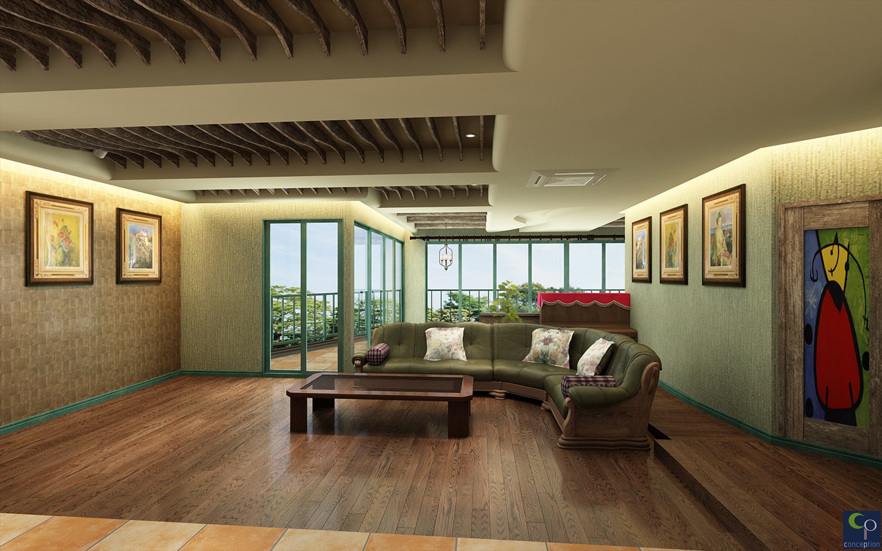 株式会社コンセプションがデザイン設計した住宅リノベーション首里N邸の写真です。