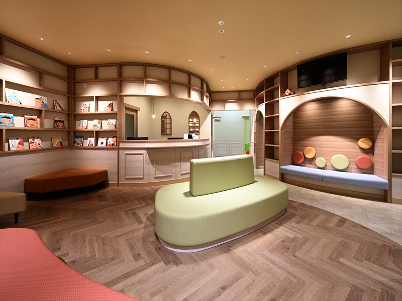 いっくるクリニック竣工写真
コンセプションデザイン案件